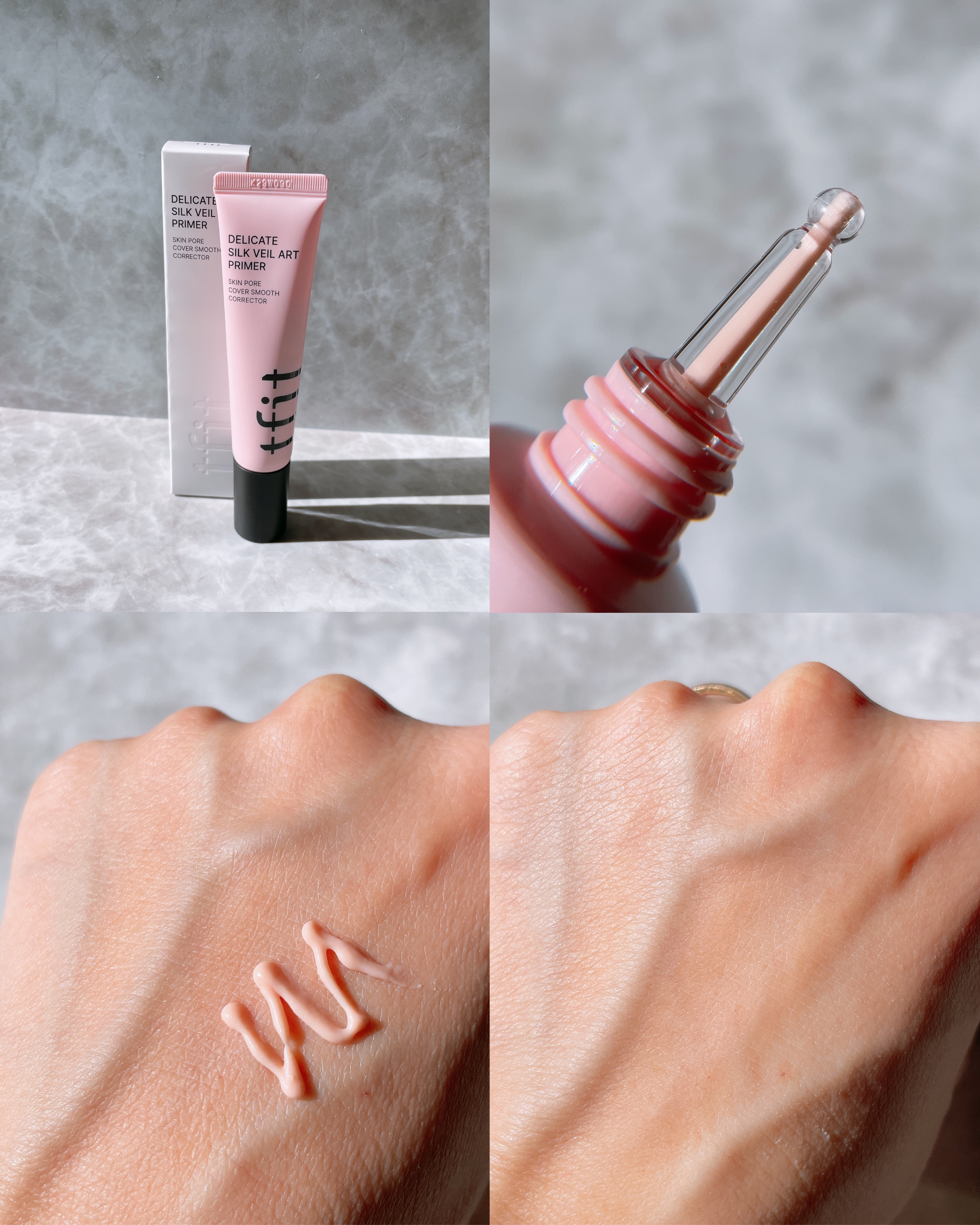 デリケートシルクベールアートプライマー/TFIT/化粧下地を使ったクチコミ（3枚目）