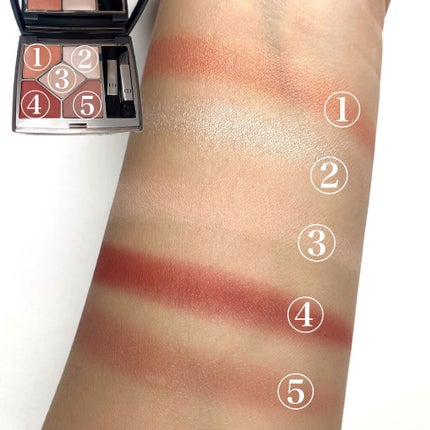 【旧】サンク クルール クチュール/Dior/アイシャドウパレットを使ったクチコミ(6枚目)