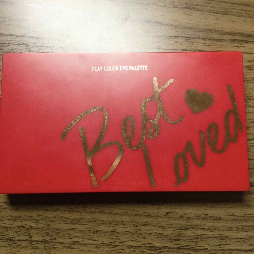 プレイカラーアイパレット ベストラブ/ETUDE/アイシャドウパレットを使ったクチコミ（1枚目）
