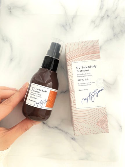 UVフェイス&ボディプロテクター/chant a charm /日焼け止めミルクを使ったクチコミ(2枚目)