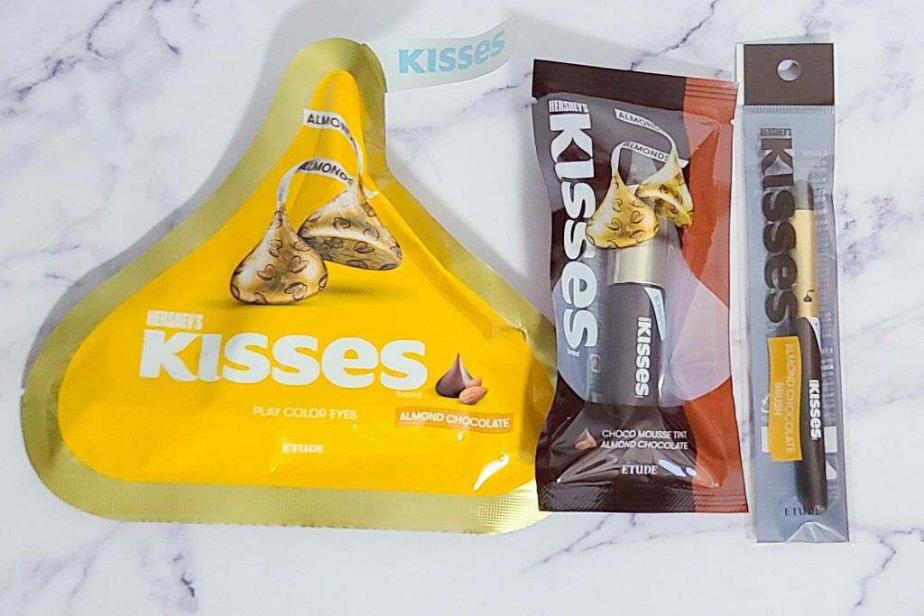 キスチョコレート ムースティント アーモンド/ETUDE/口紅を使ったクチコミ（2枚目）