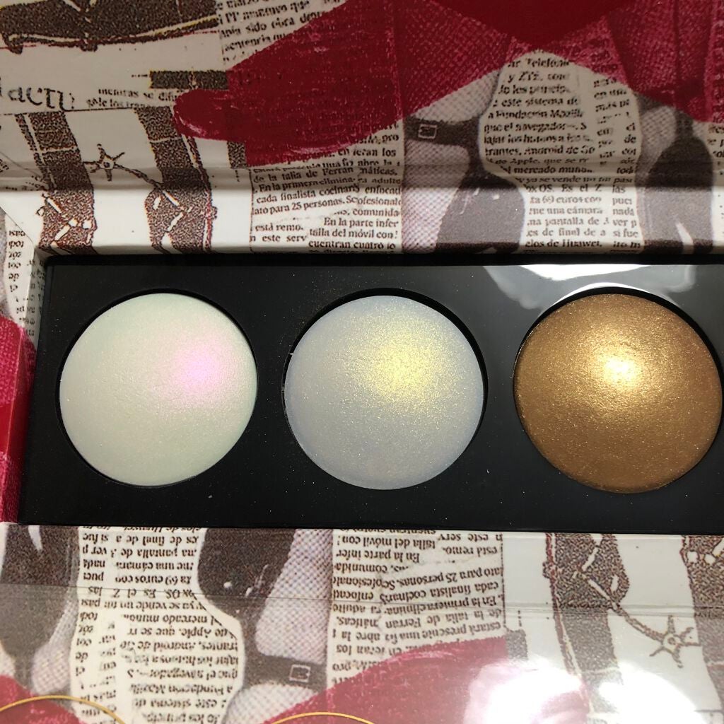 SKIN FETISH: SUBLIME SKIN HIGHLIGHTING TRIO/PAT McGRATH LABS/パウダーハイライトを使ったクチコミ(1枚目)