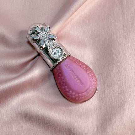 ジルスチュアート ブルームドロップ リップ&チーク シフォン 102 twinkle dream(限定色)/JILL STUART/リキッドチークを使ったクチコミ(2枚目)