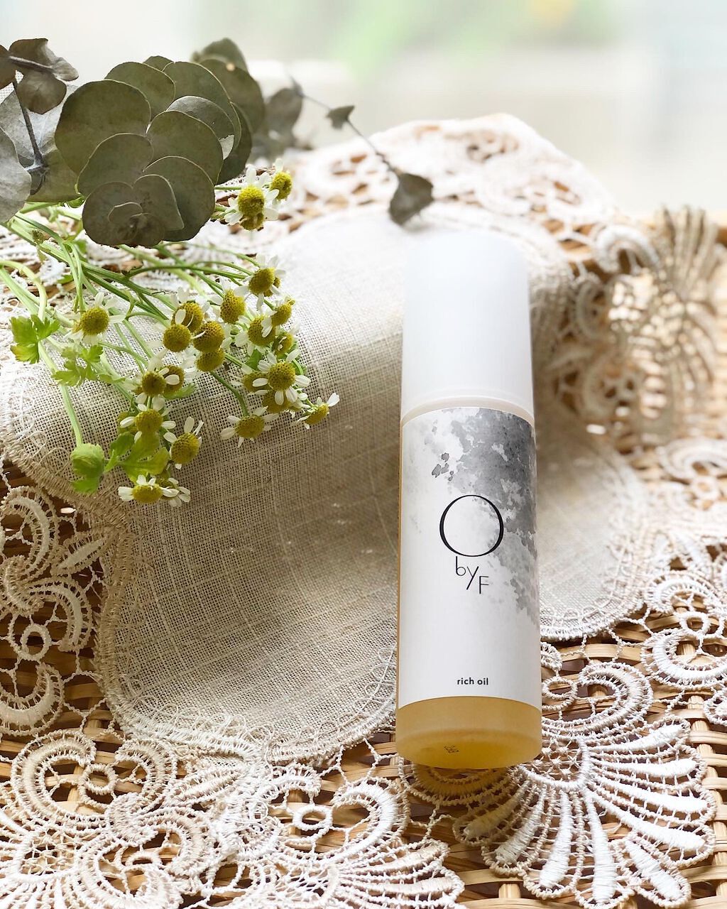 リッチオイル/O by F/ヘアオイルを使ったクチコミ（1枚目）