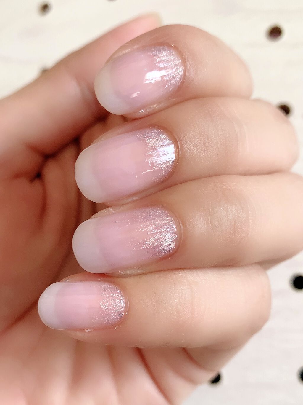 ネイルホリック リミテッドカラー Popping Sugar/ネイルホリック/マニキュアを使ったクチコミ（2枚目）