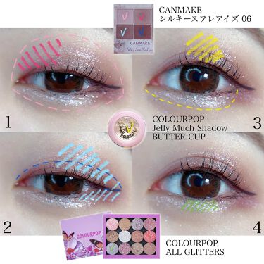 Jelly Much Shadow Colourpopを使った口コミ キラキラかわいい 写真映えディズニーメ By はる 混合肌 代後半 Lips