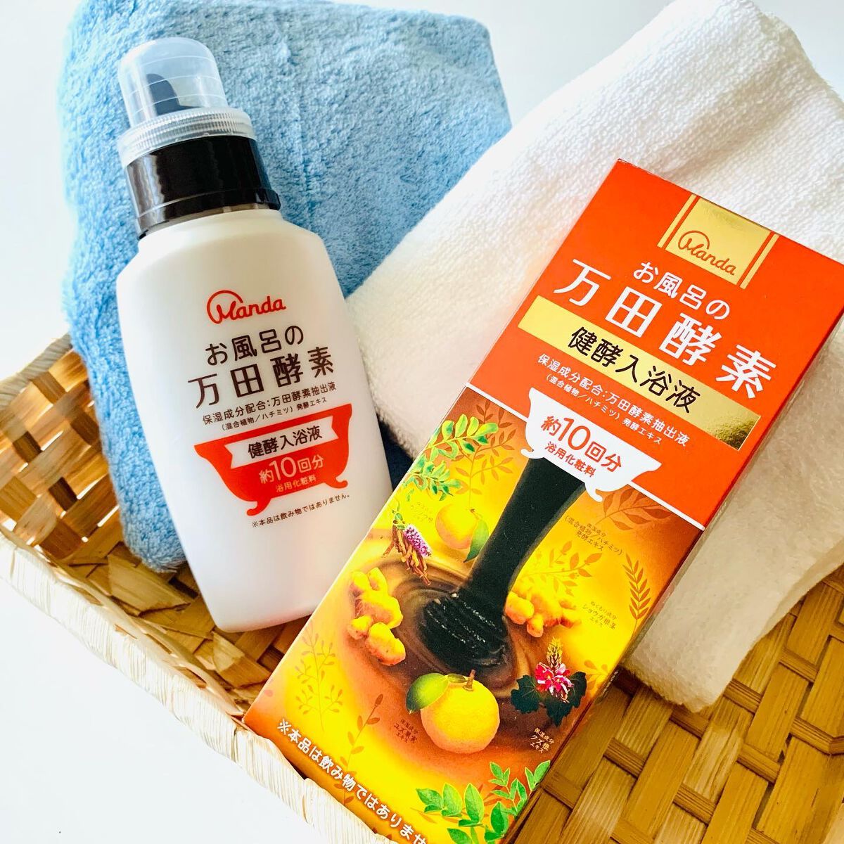 お風呂の万田酵素 健酵入浴液 /マックス/生薬系入浴剤を使ったクチコミ（1枚目）