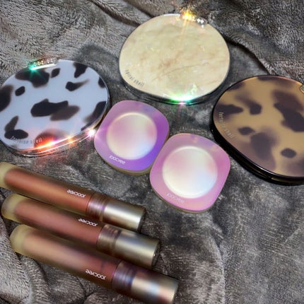 フルーツミラーリップグロス 07ハーフミルクティー/Joocyee/リップグロスを使ったクチコミ(1枚目)