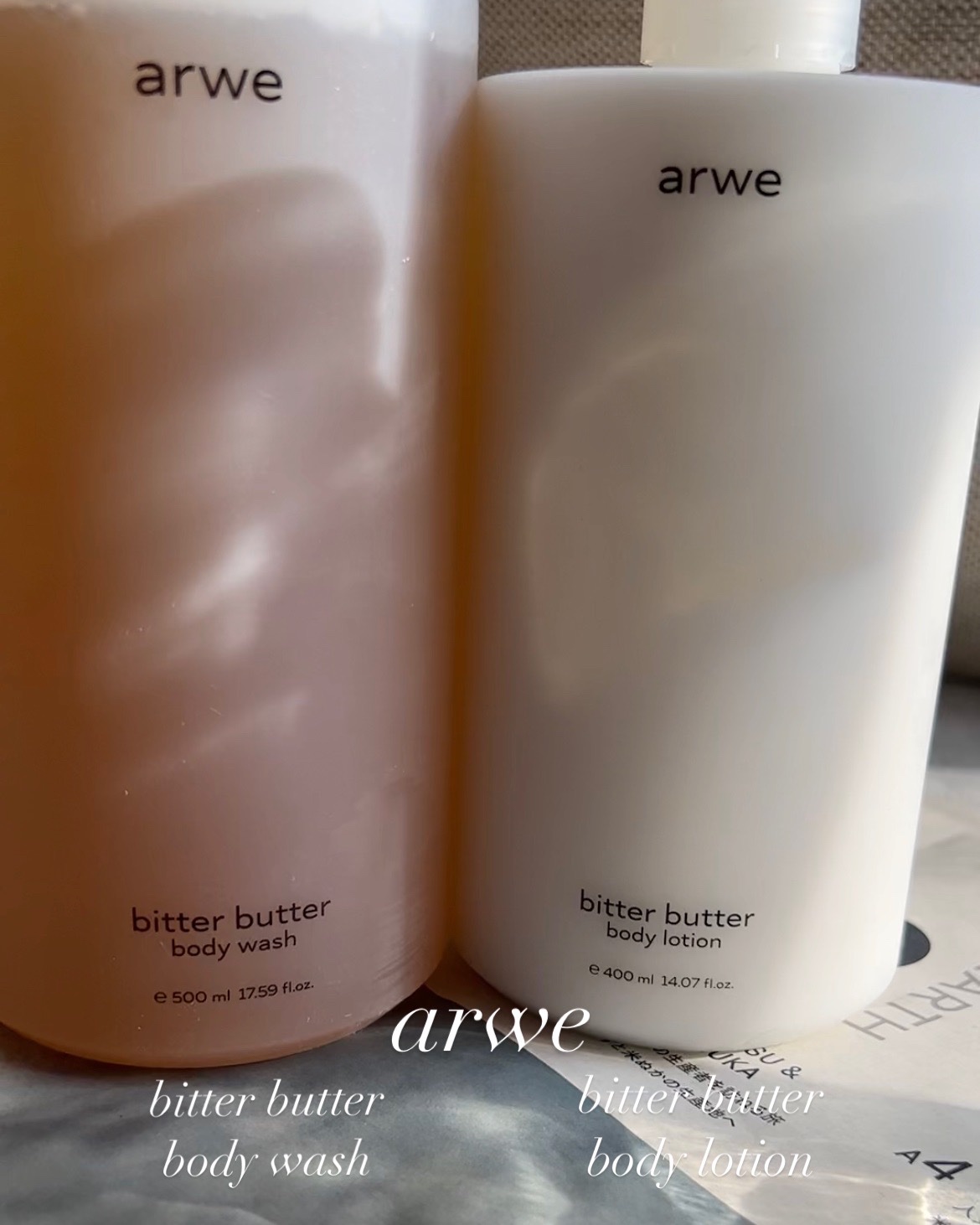 ビターバターボディーウォッシュ/arwe/ボディソープを使ったクチコミ（2枚目）