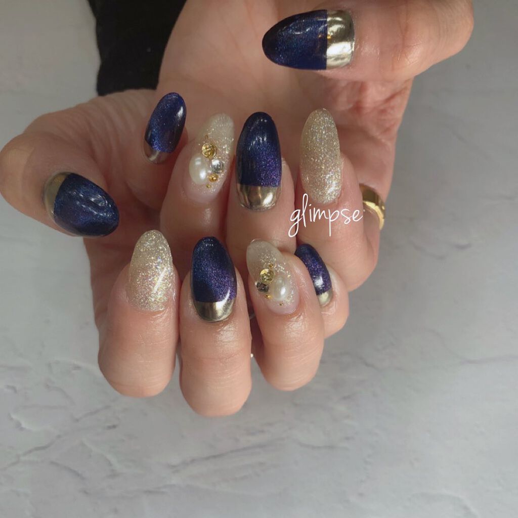 松尾佳子 on LIPS 「ドラゴンズアイがかわいい季節♡♡♡見る角度によってブルー→紫に..」(1枚目)