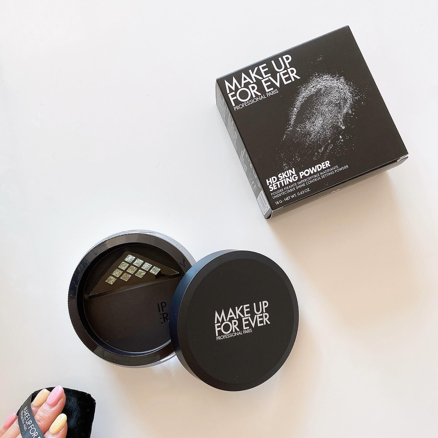 HD スキン セッティングパウダー 0.3 /MAKE UP FOR EVER/ルースパウダーを使ったクチコミ（1枚目）