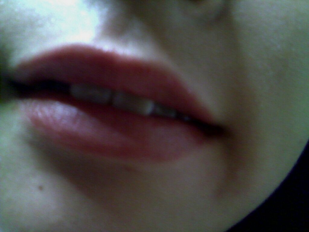 マットリップD/DAISO/口紅を使ったクチコミ(3枚目)