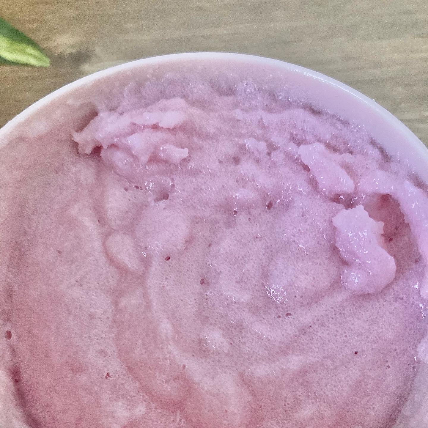 Q+Me スウィート ボム タラソ スクラブ/AGARISM/バストケア・ヒップケアを使ったクチコミ（2枚目）