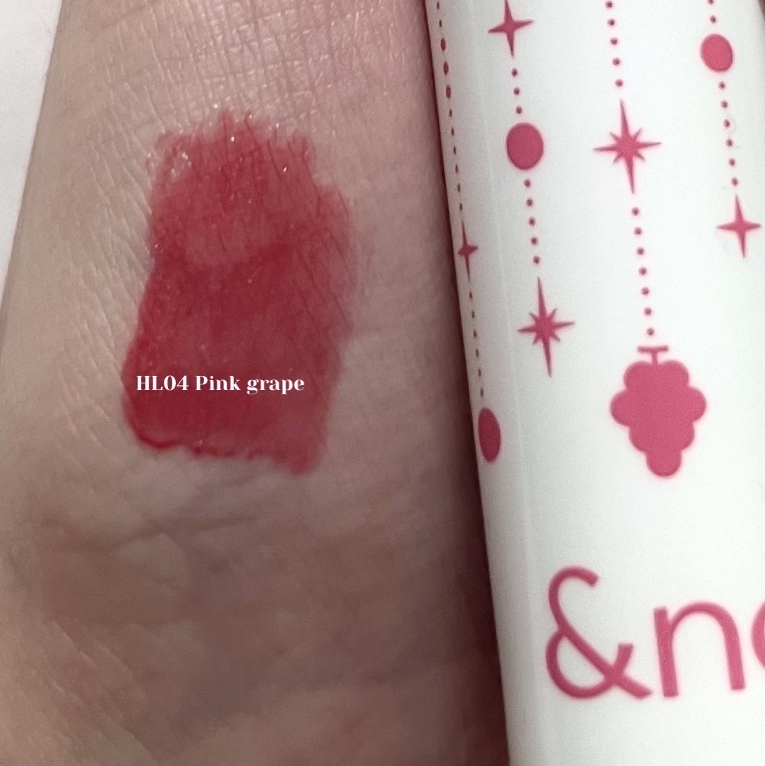 アンドバイロムアンド　グラッシーボムティント/&nd by rom&nd/リップティントを使ったクチコミ（2枚目）