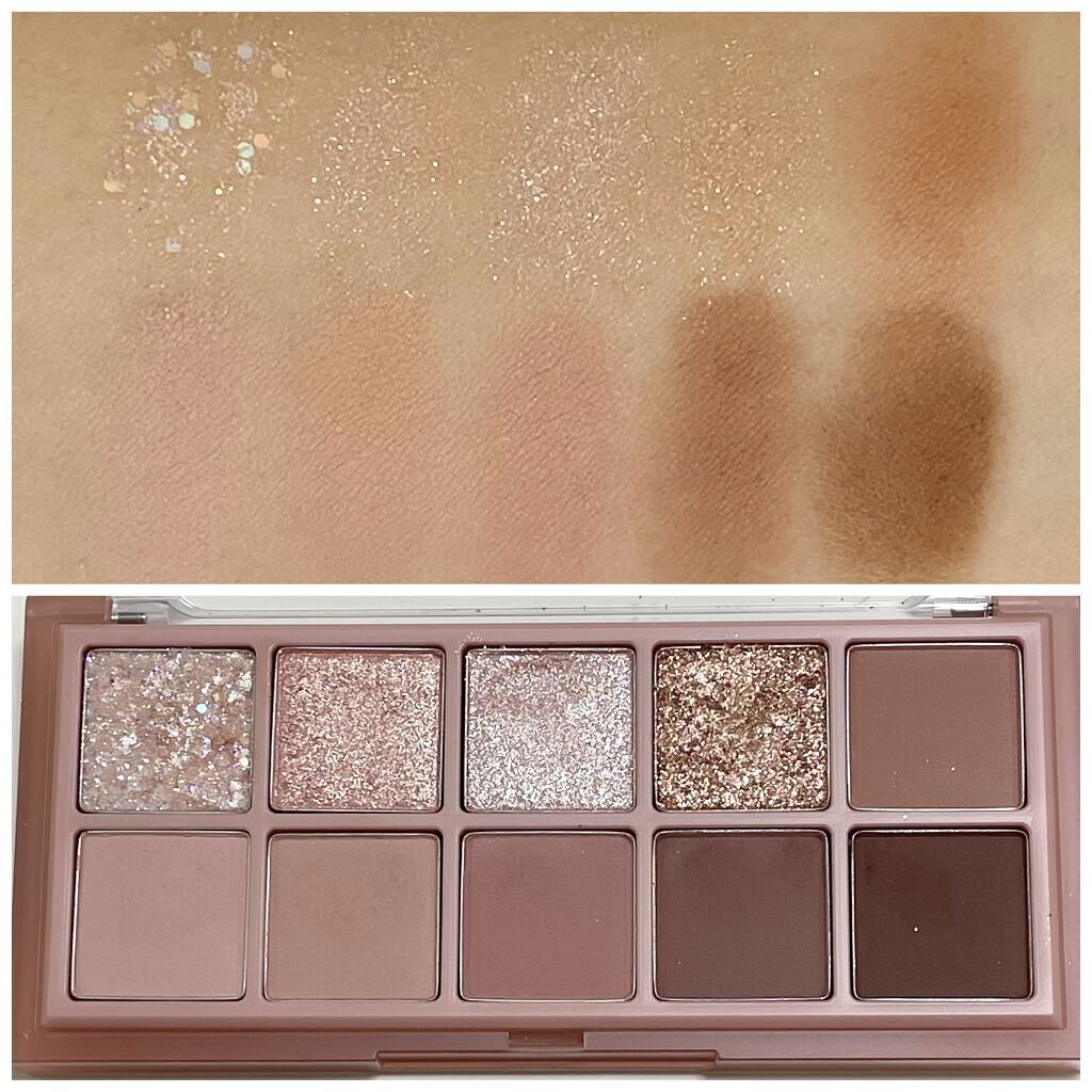 ベターザンパレット/rom&nd/アイシャドウパレットを使ったクチコミ（2枚目）