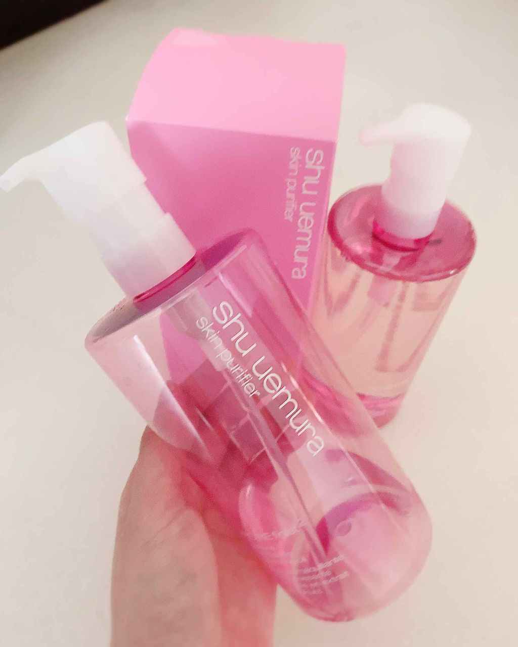 フレッシュ クリア サクラ クレンジング オイル/shu uemura/オイルクレンジングを使ったクチコミ（1枚目）