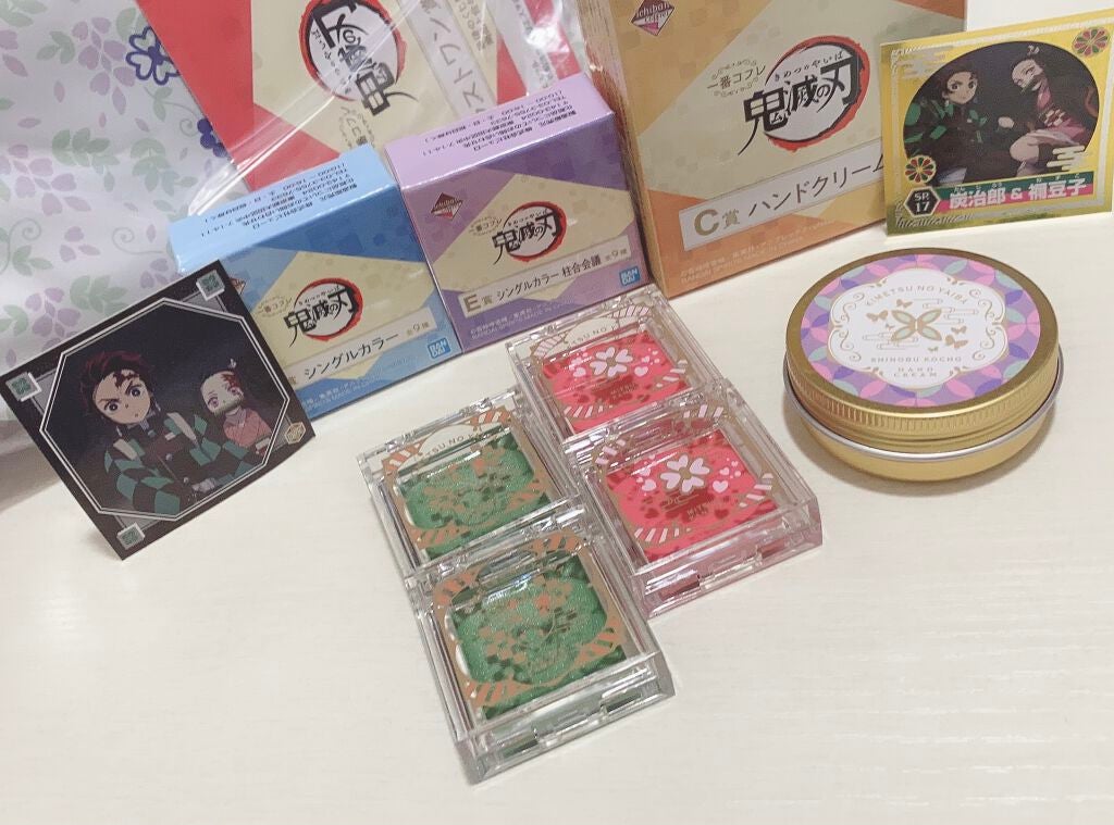 一番コフレ 鬼滅の刃 C賞ハンドクリーム/BANDAI SPIRITS/ハンドクリームを使ったクチコミ(1枚目)