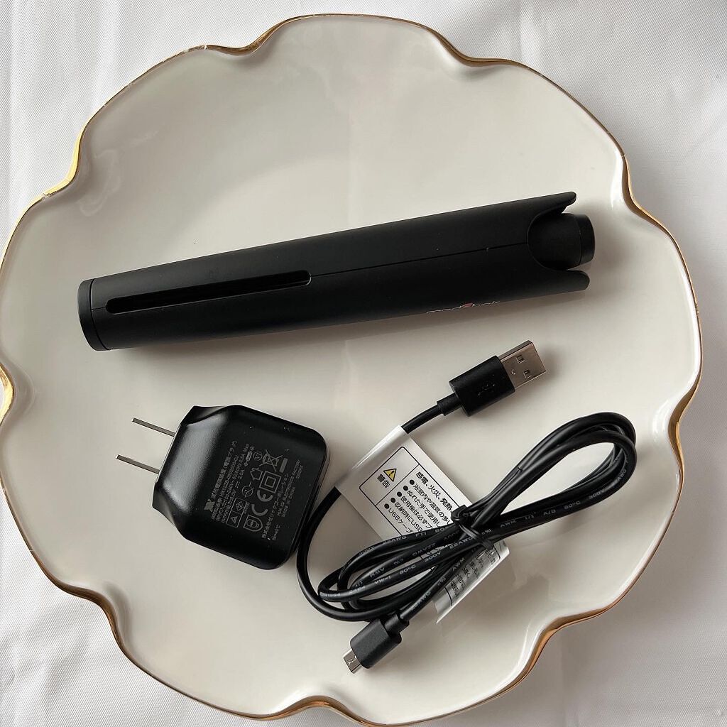 モバイルヘアアイロン（MHS-1341） ブラック MHS-1341-K/mod's hair/ストレートアイロンを使ったクチコミ（3枚目）