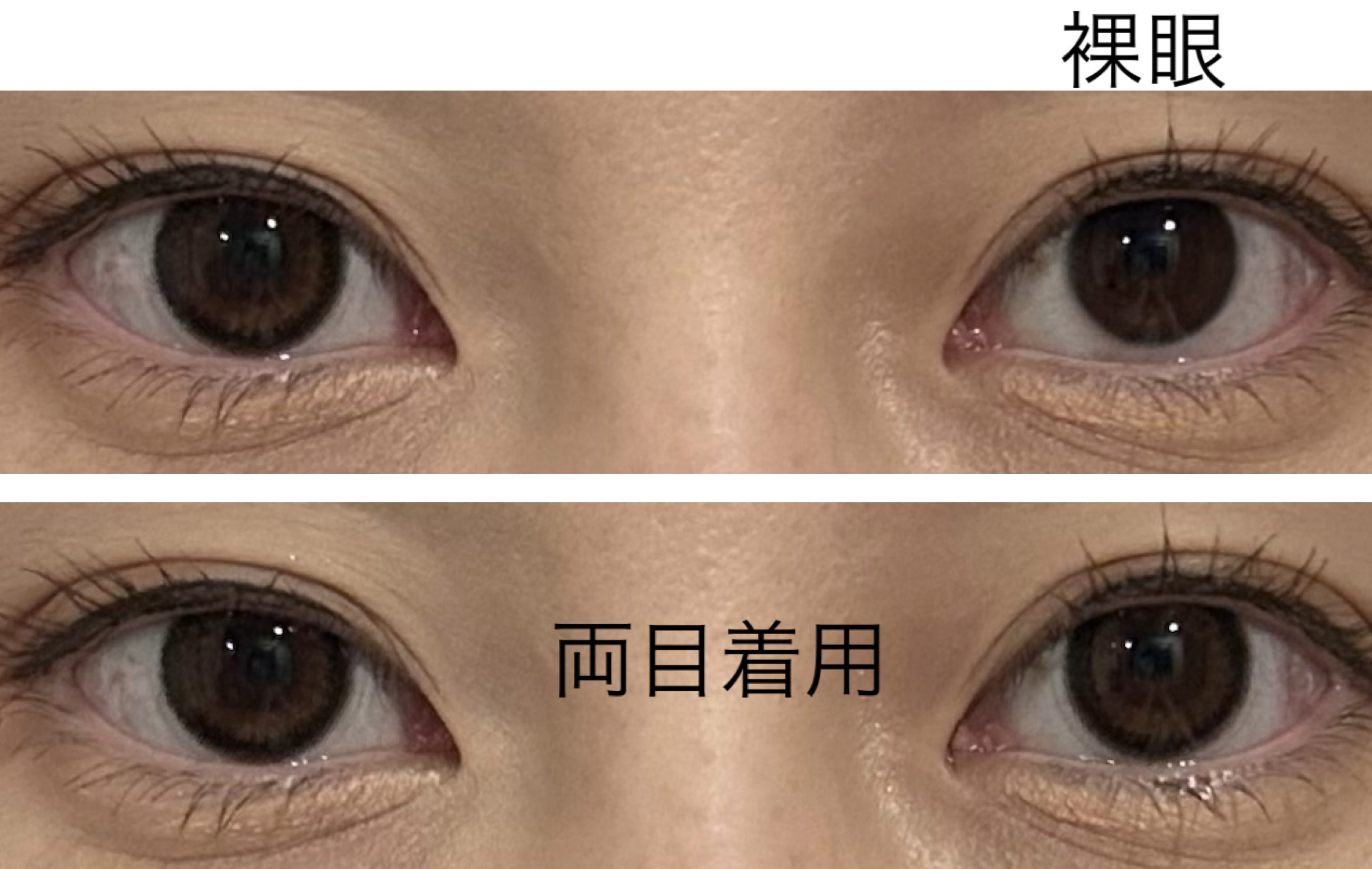 MiClair/MiClair/ワンデー（１DAY）カラコンを使ったクチコミ（3枚目）