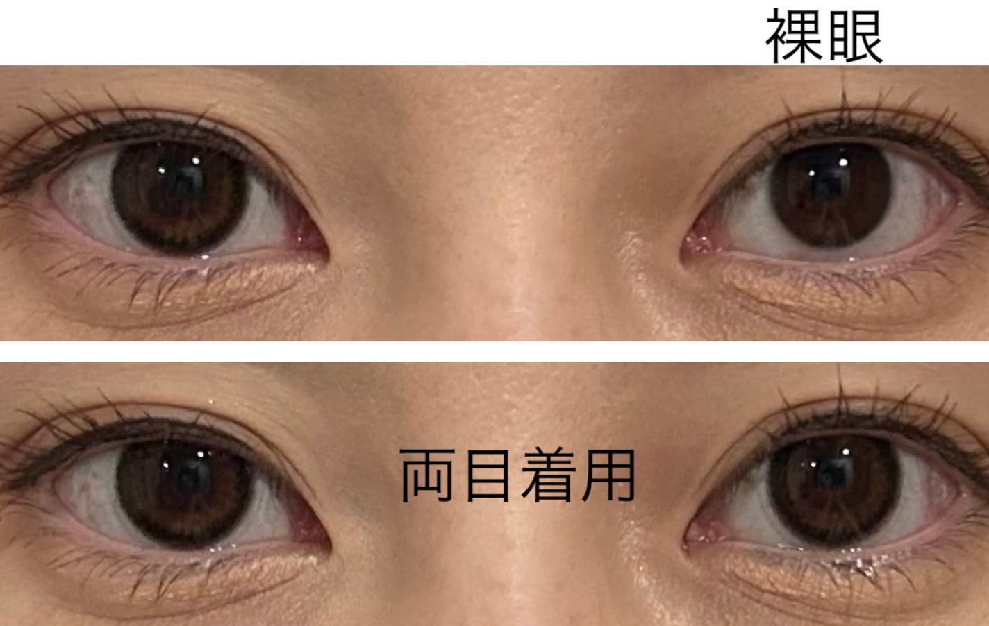 MiClair/MiClair/ワンデー(1DAY)カラコンを使ったクチコミ(3枚目)