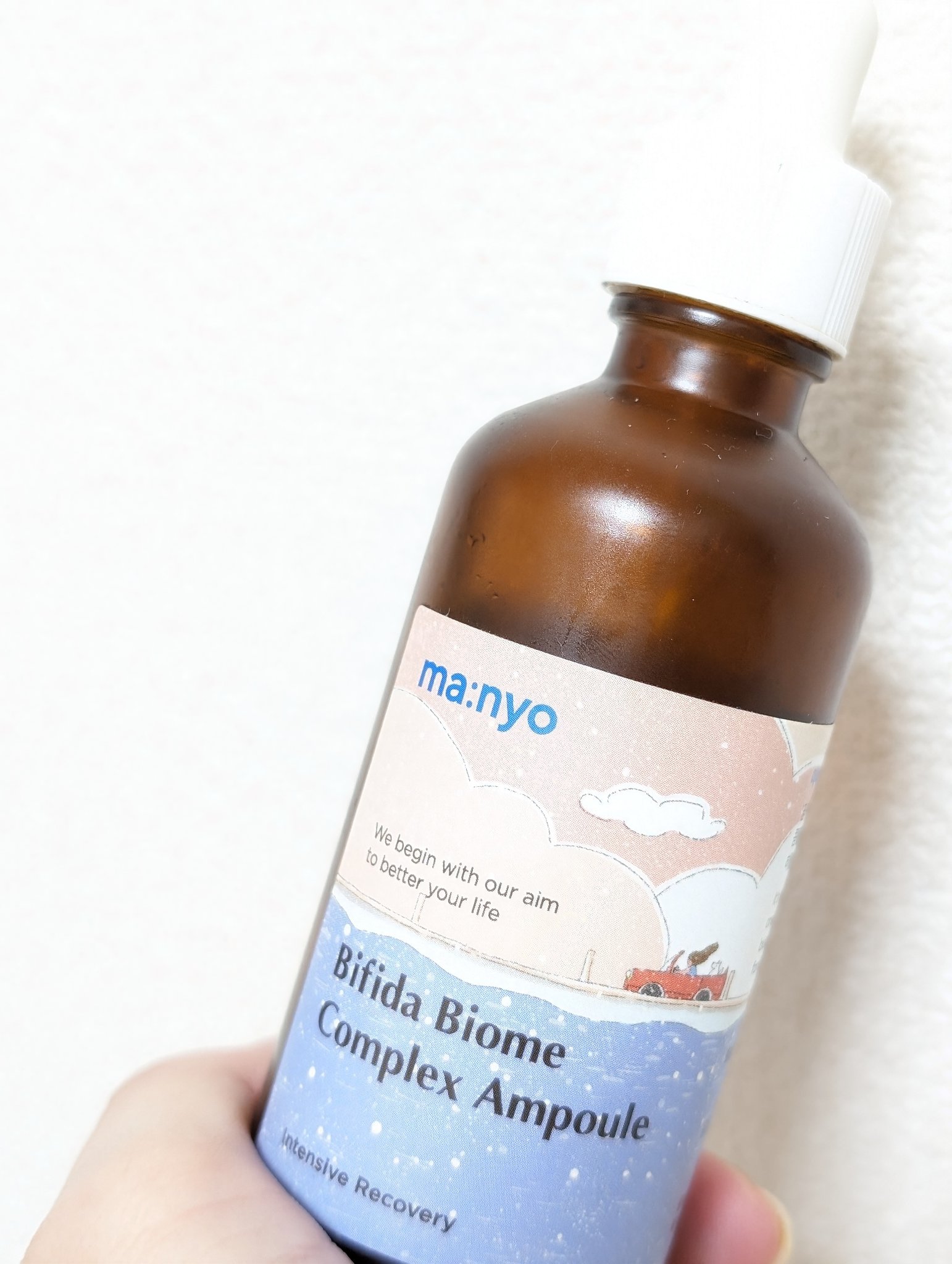 ビフィダバイオームコンプレックスセラム 大容量　日本限定デザイン/manyo/美容液を使ったクチコミ（1枚目）