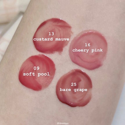 ジューシーラスティングティント/rom&nd/リップティントを使ったクチコミ(2枚目)