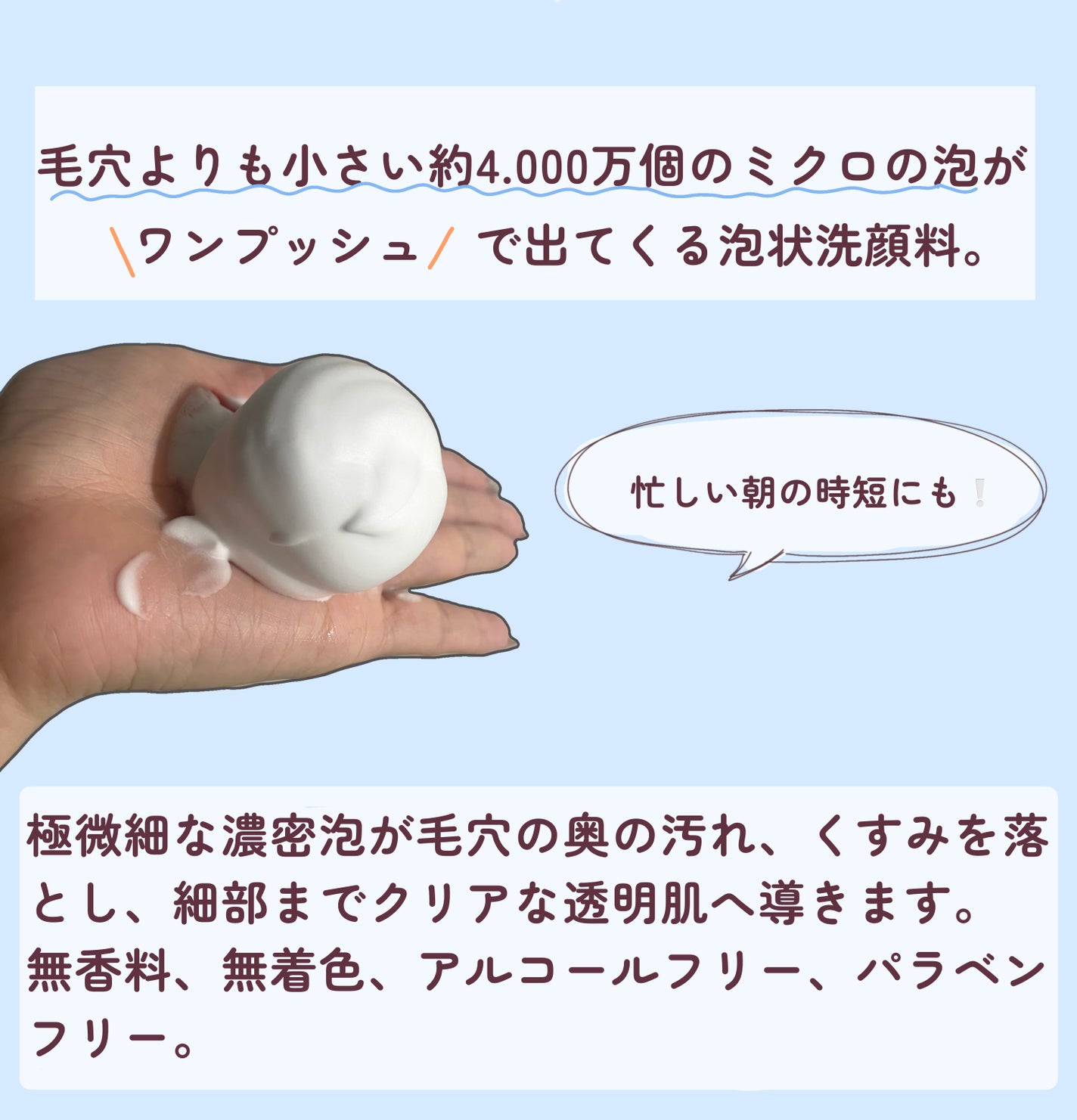 泡洗顔 ブライトアップ/ビフェスタ/泡洗顔を使ったクチコミ(2枚目)