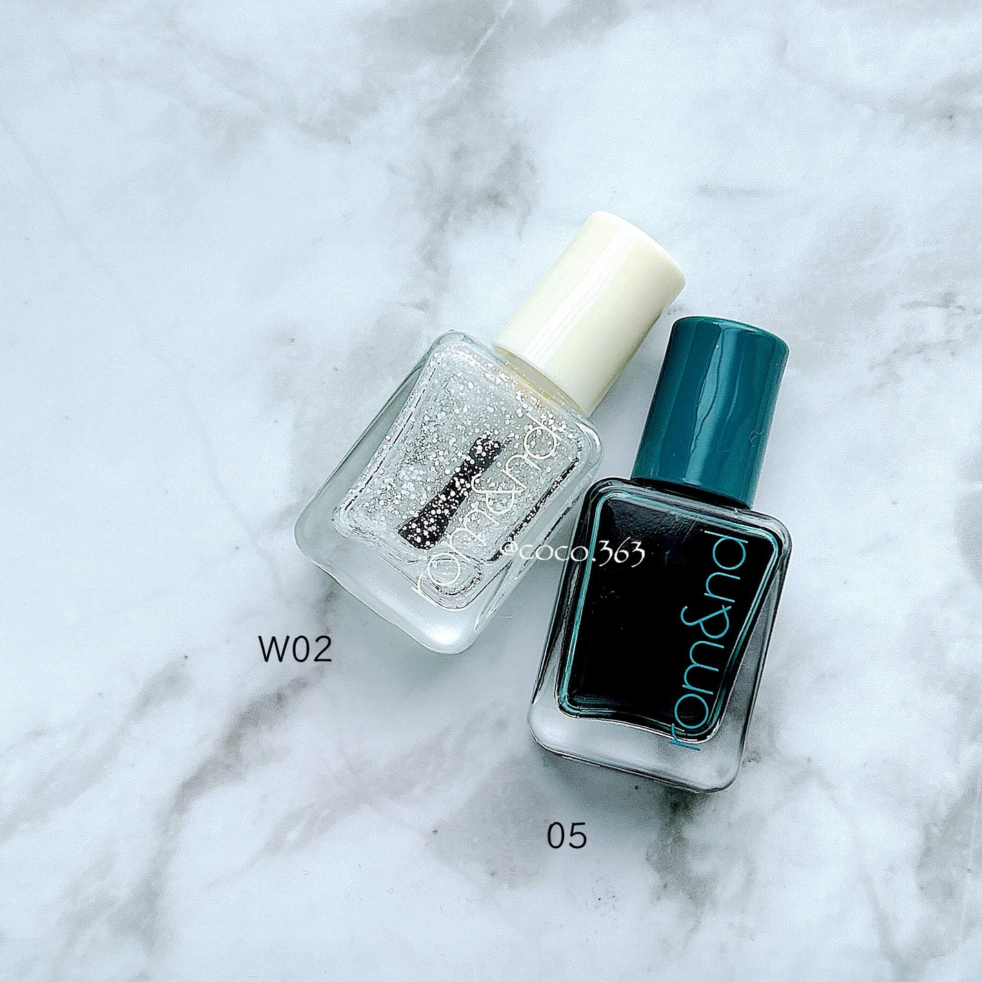 ムードペブルネイル/rom&nd/マニキュアを使ったクチコミ(4枚目)