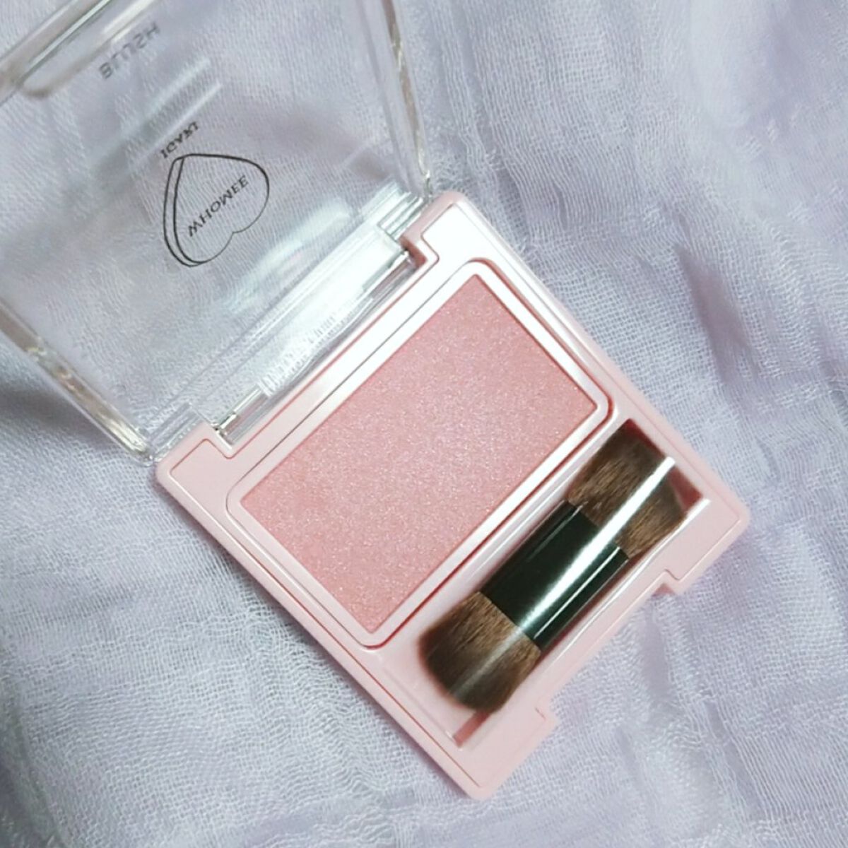 フーミー シングルブラッシュ/WHOMEE/パウダーチークを使ったクチコミ(2枚目)