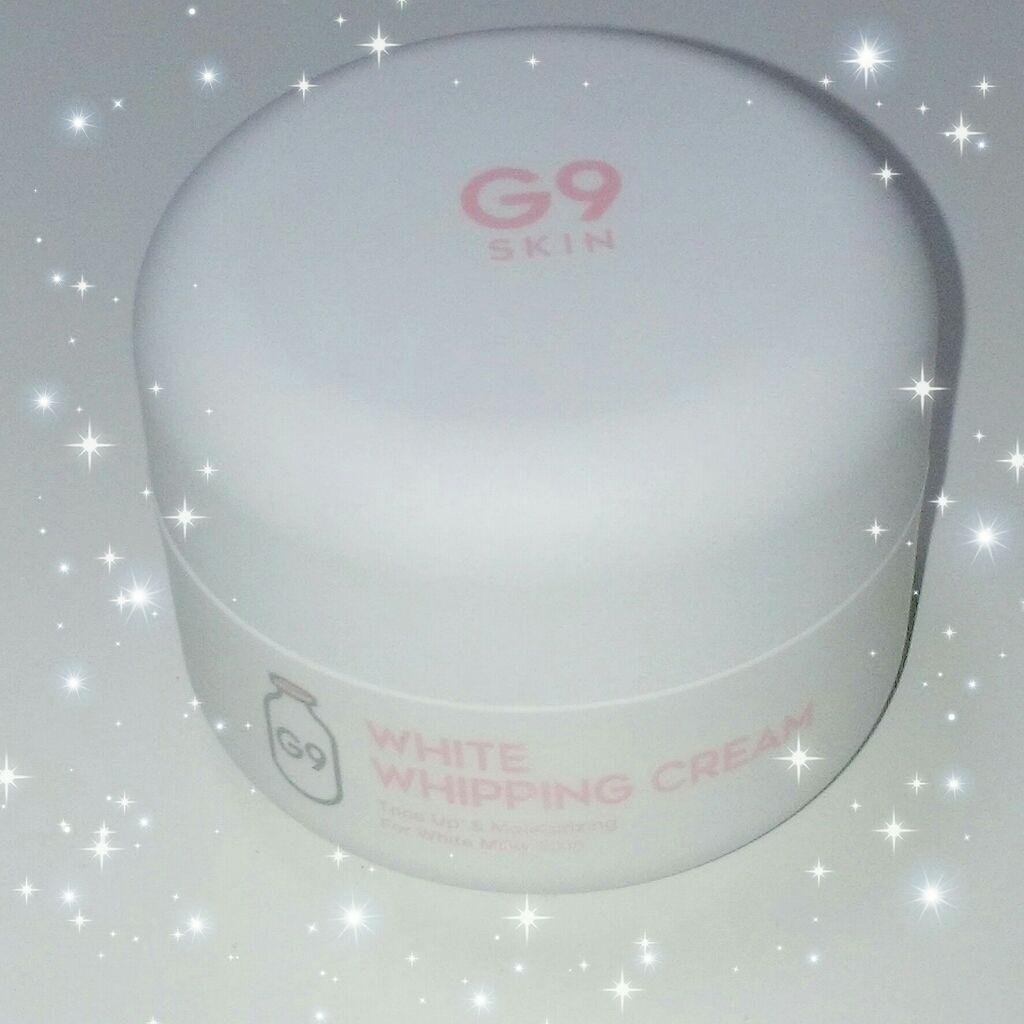 WHITE WHIPPING CREAM(ウユクリーム)/G9SKIN/化粧下地を使ったクチコミ（1枚目）