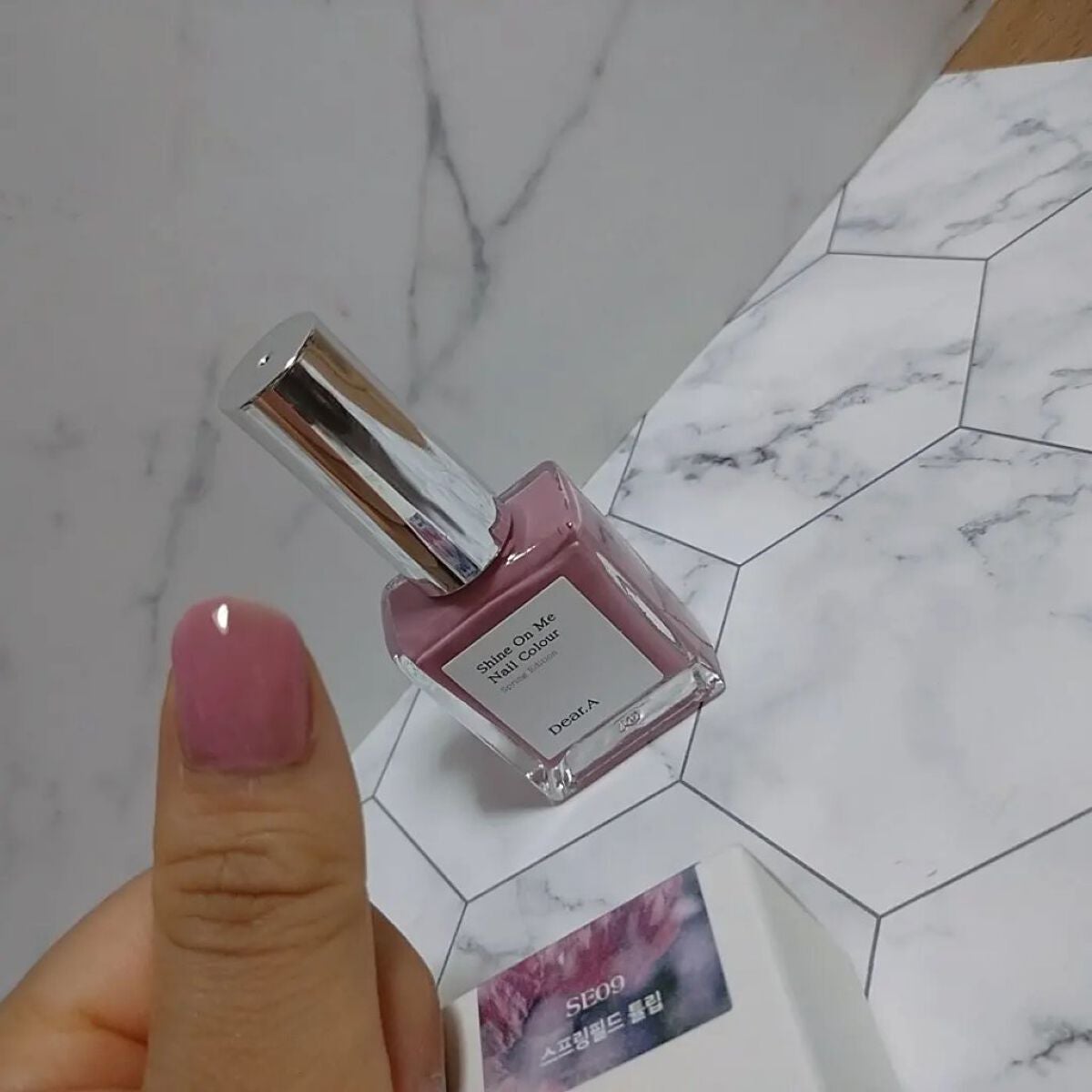 シャインオンミーネイルカラー/Dear.A/マニキュアを使ったクチコミ(2枚目)