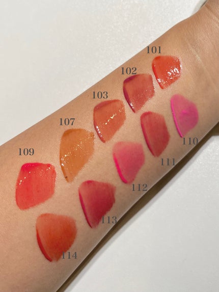 フルーティーグラムティント/Laka/リップティントを使ったクチコミ(3枚目)