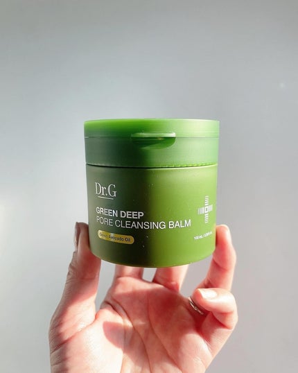 グリーンディープポアクレンジングバーム/Dr.G/クレンジングバームを使ったクチコミ(2枚目)