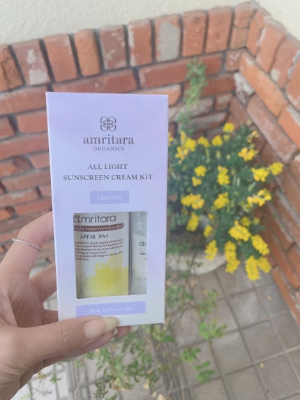 オールライト サンスクリーン クリーム SPF18 PA+/AMRITARA/化粧下地を使ったクチコミ(2枚目)