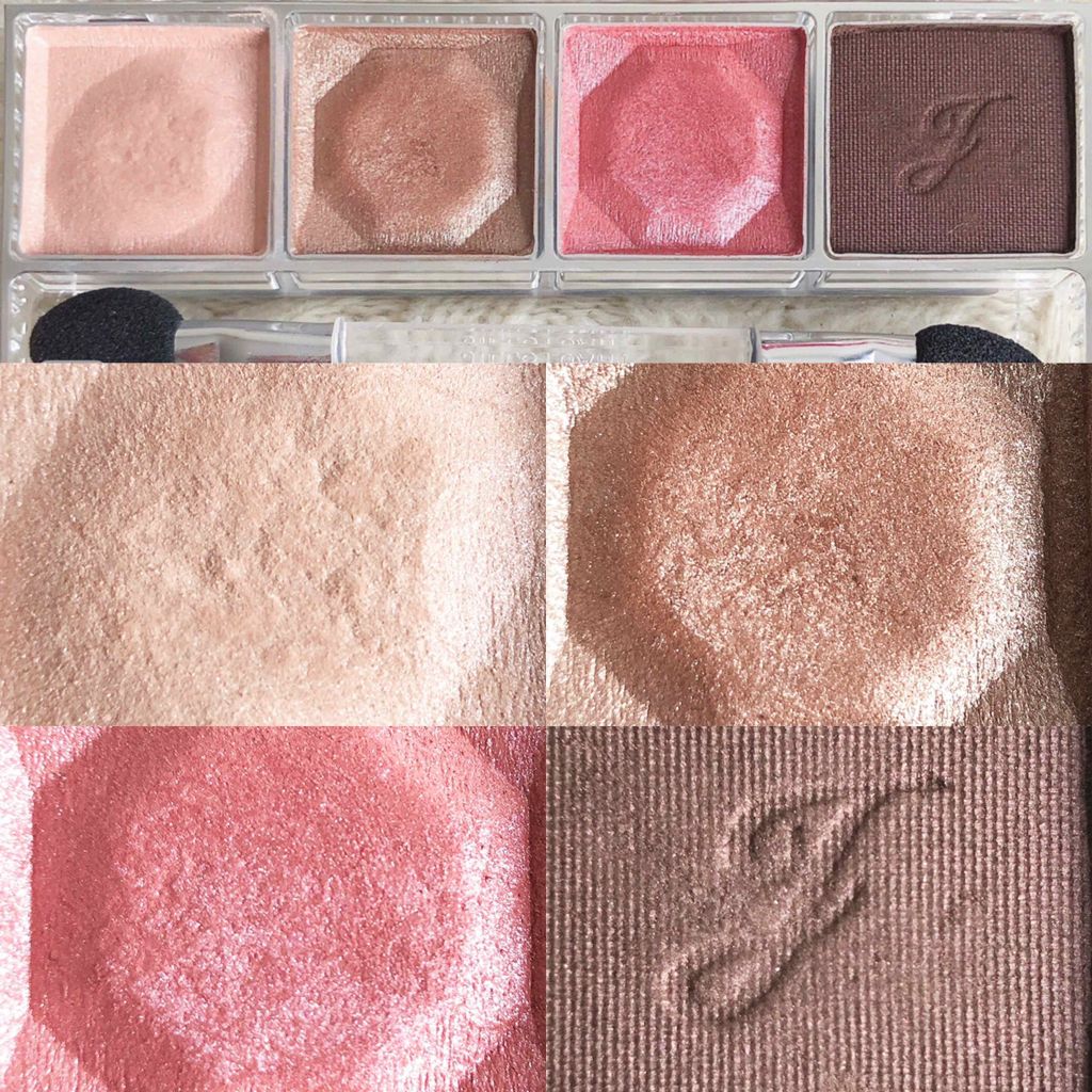 エターナルクチュール アイズ ベルベット 01 never-ending love/JILL STUART/アイシャドウパレットを使ったクチコミ（2枚目）