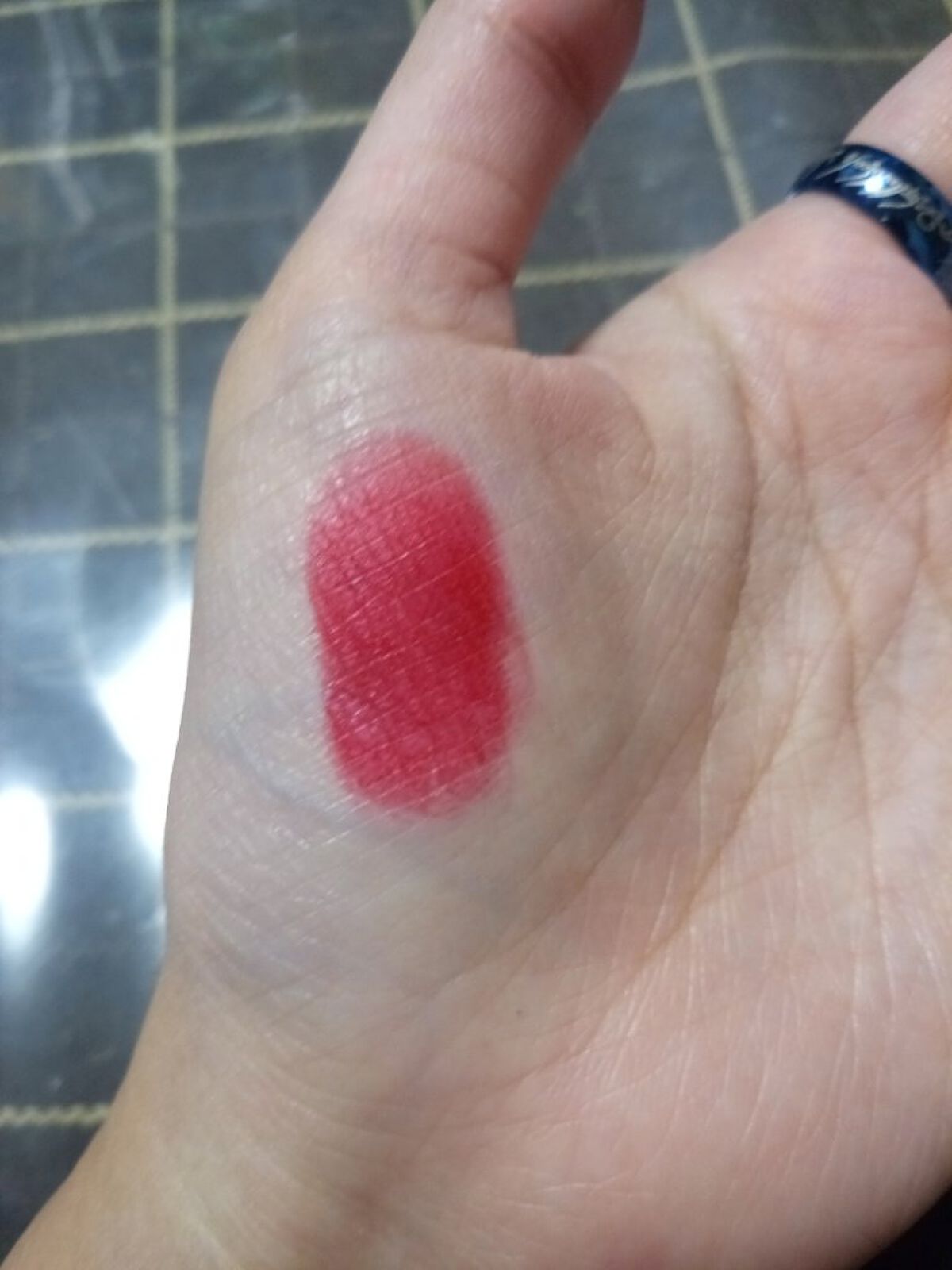 ゼロマットリップスティック 13 レッドカーペット/rom&nd/口紅を使ったクチコミ（3枚目）