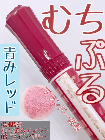 むちぷるティント/キャンメイク/リップティントを使ったクチコミ(1枚目)