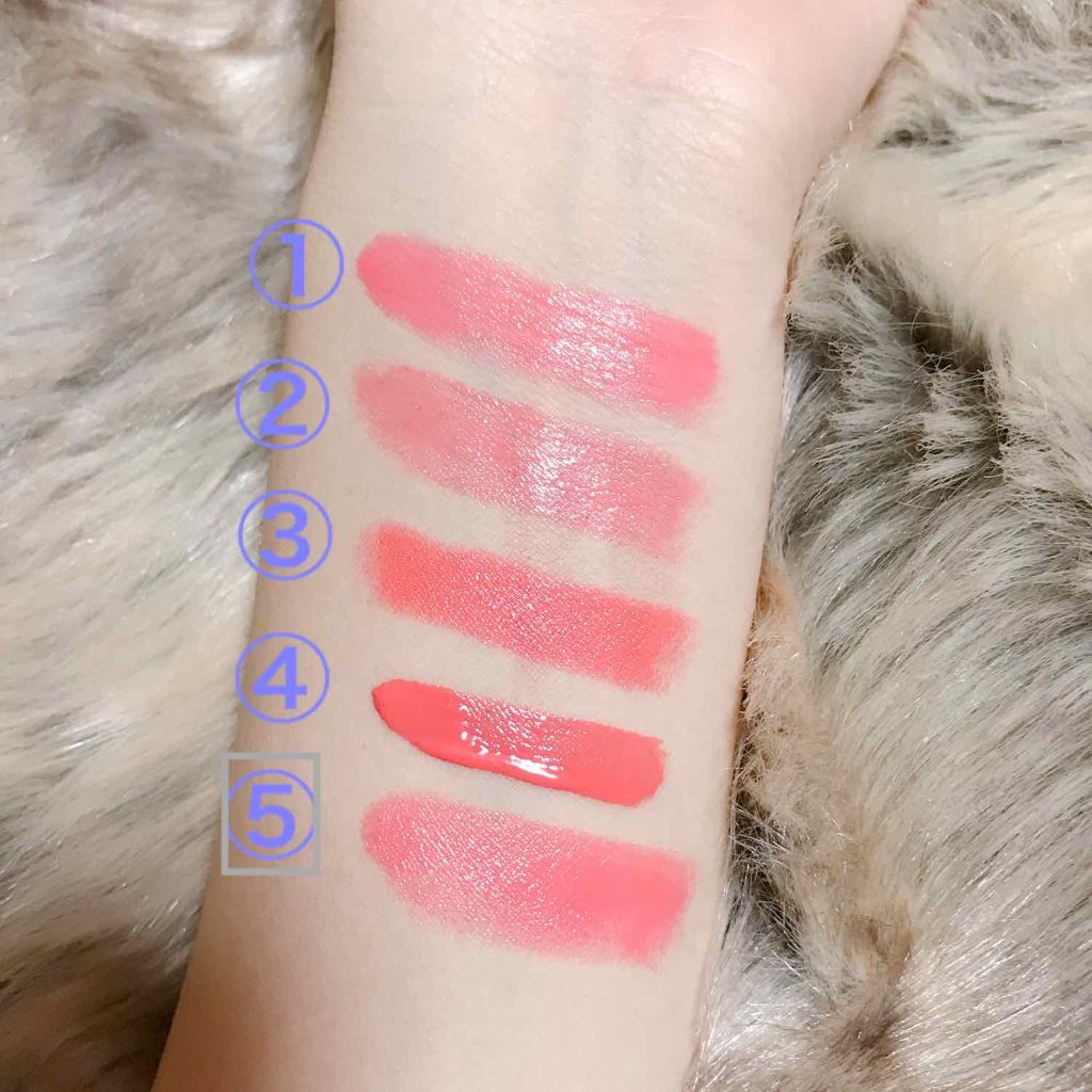 ルージュ ヴォリュプテ シャイン/YVES SAINT LAURENT BEAUTE/口紅を使ったクチコミ(3枚目)