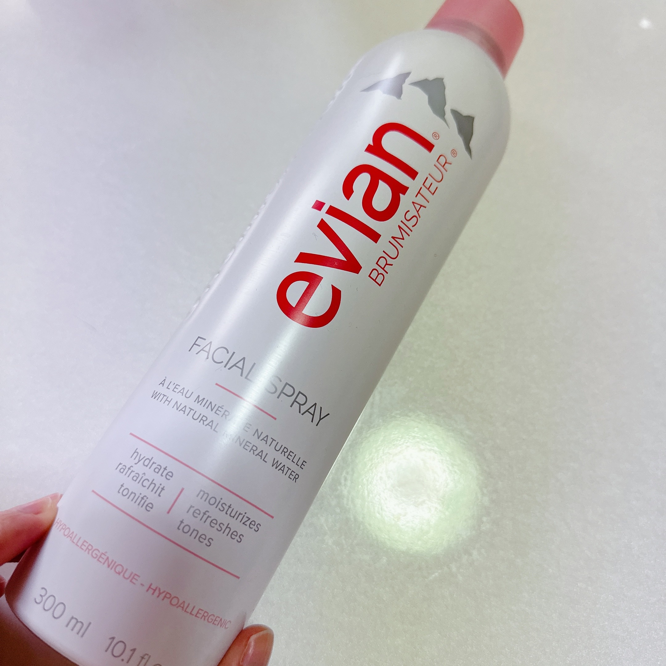 フェイシャルスプレー/エビアン/ミスト状化粧水を使ったクチコミ（2枚目）