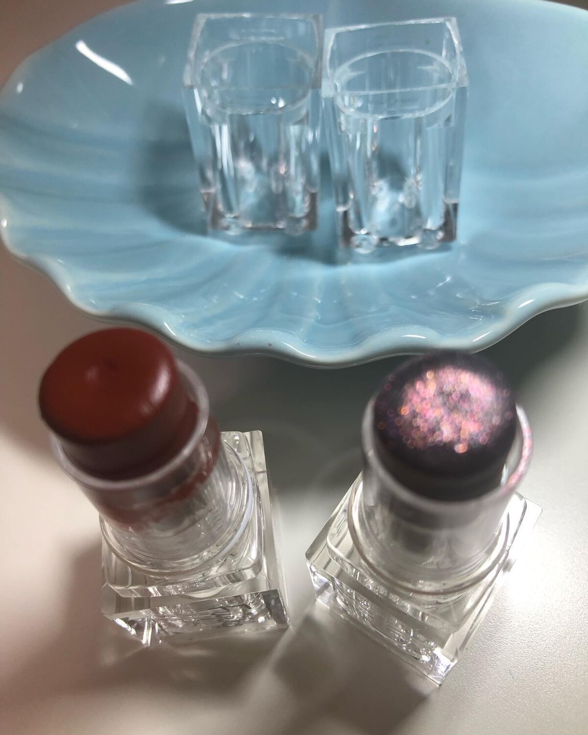 ミニウォータリールージュ 05Friday/Fujiko/口紅を使ったクチコミ（2枚目）