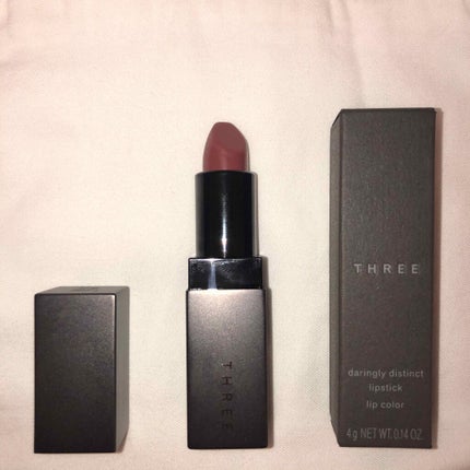 デアリングリィディスティンクトリップスティック/THREE/口紅を使ったクチコミ(1枚目)