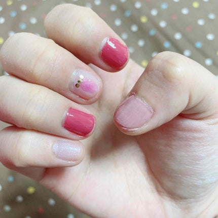 カラフルネイルズ/キャンメイク/マニキュアを使ったクチコミ(3枚目)