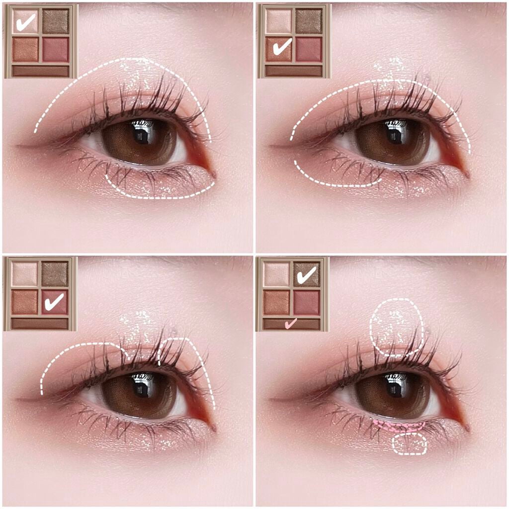 パノラマデザイン アイパレット/Visée/アイシャドウパレットを使ったクチコミ(3枚目)