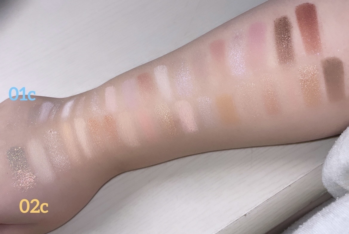 18カラーアイパレット/U R GLAM/アイシャドウパレットを使ったクチコミ（2枚目）