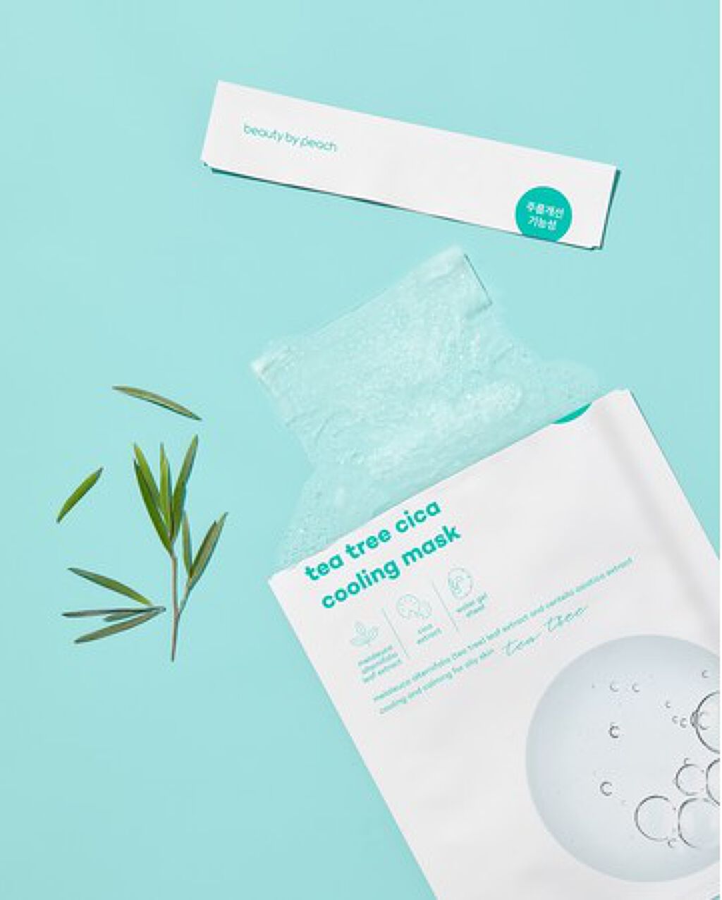 Peach C ティーツリーシカクーリングマスク