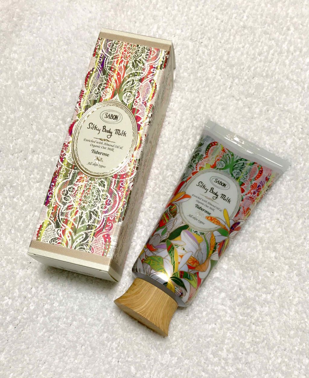 シルキーボディミルク/SABON/ボディミルクを使ったクチコミ(1枚目)