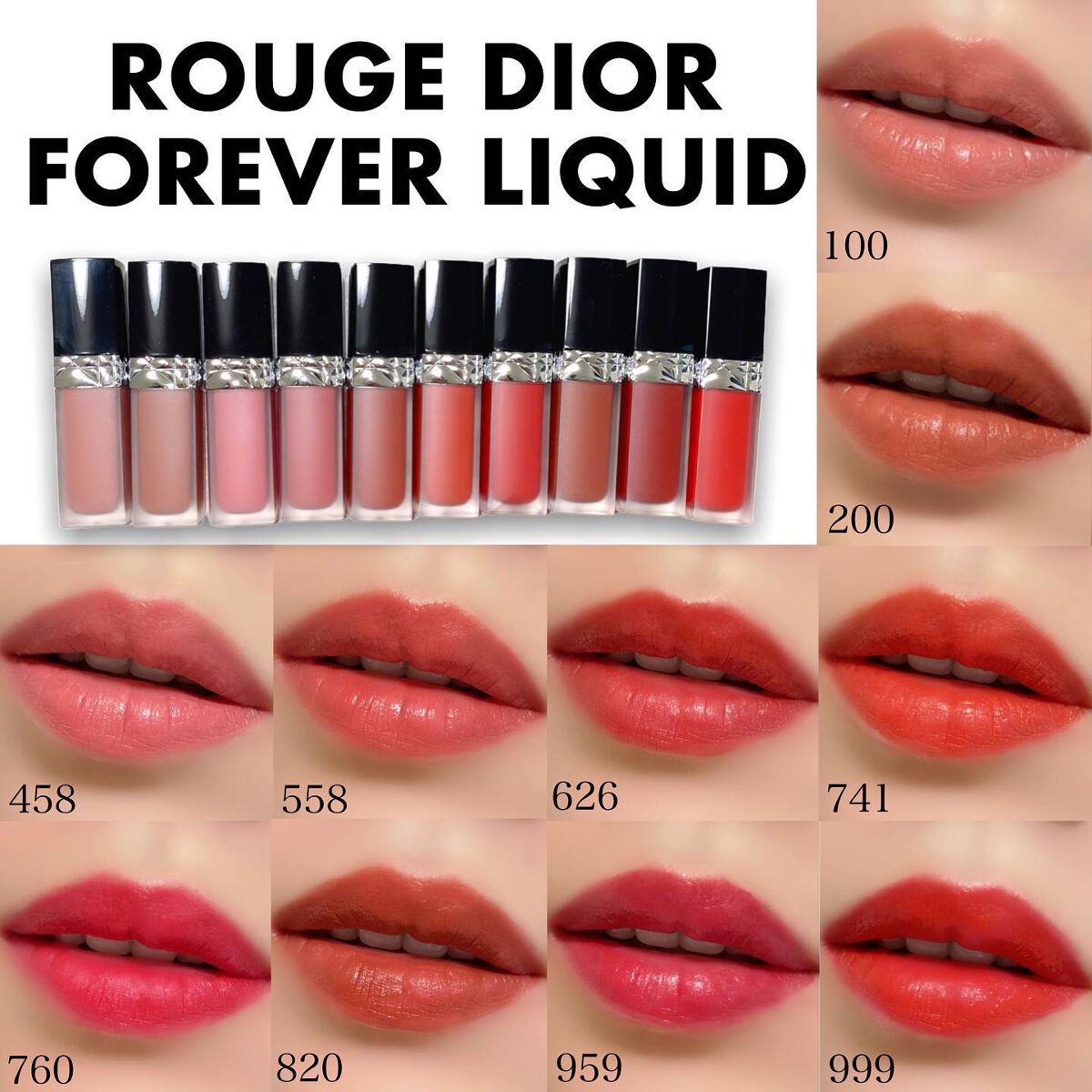 ルージュ ディオール フォーエヴァー リキッド/Dior/口紅を使ったクチコミ(1枚目)