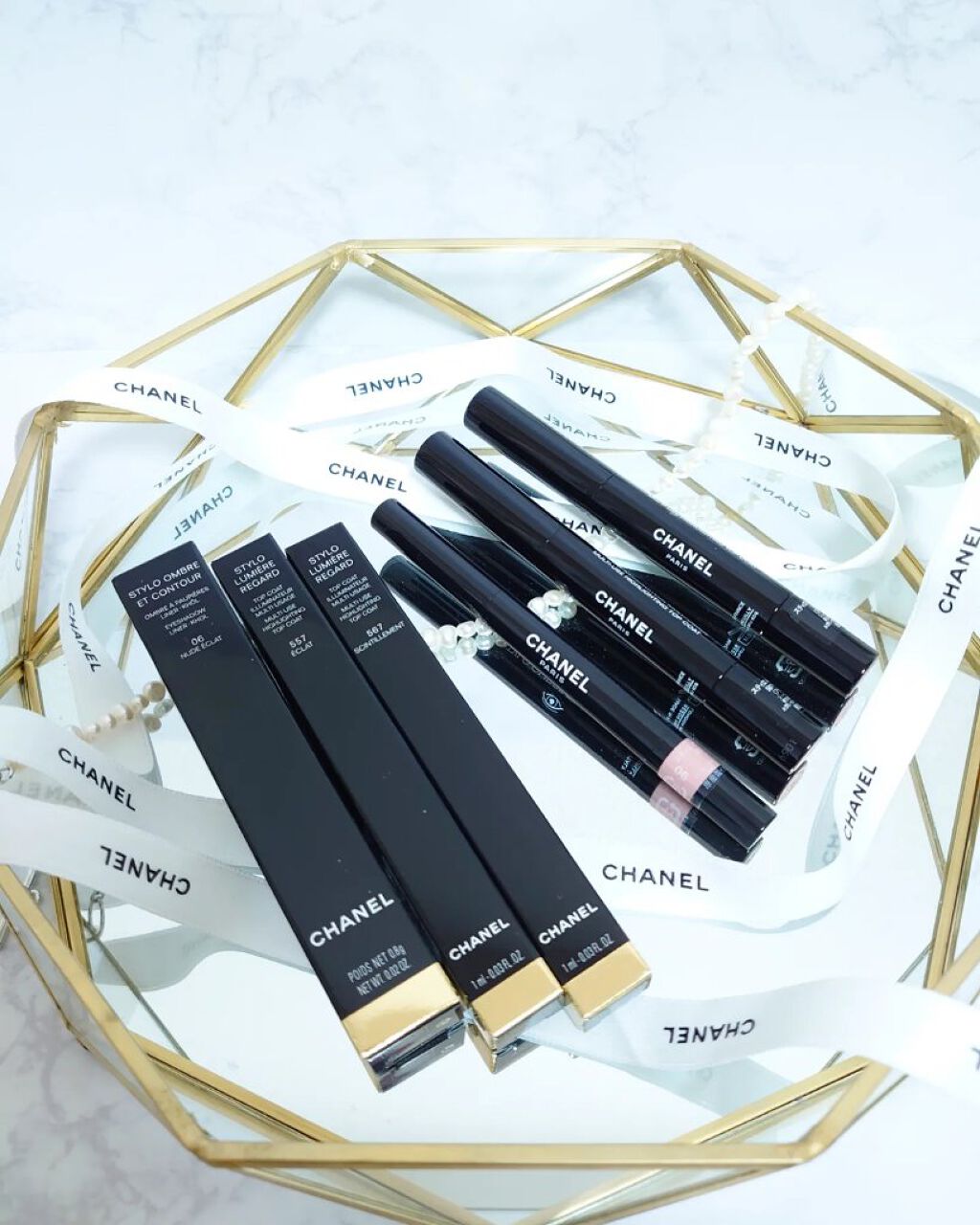 スティロ オンブル エ コントゥール 6 ヌード エクラ/CHANEL/スティックアイシャドウを使ったクチコミ（1枚目）