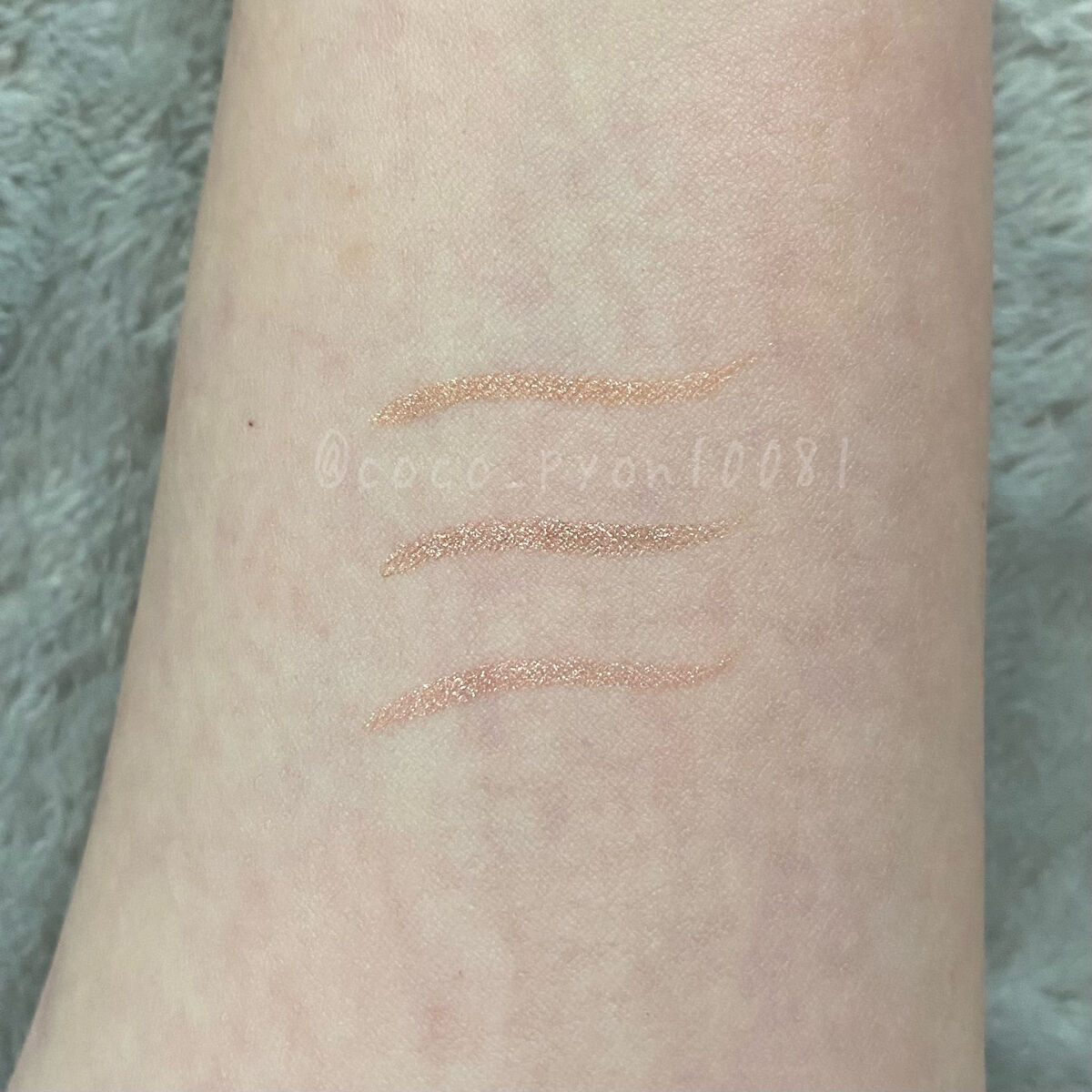 グリッツアイライナー 02 FARIY TEARS/HOLIKA HOLIKA/リキッドアイライナーを使ったクチコミ（3枚目）