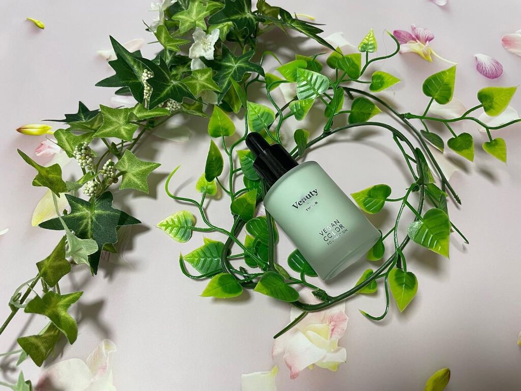 ヴィーガン カラーファンデーション/Veauty by THE_B/リキッドファンデーションを使ったクチコミ(7枚目)